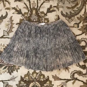 BCBG Patterned Mini Skirt with stretchy waistband
